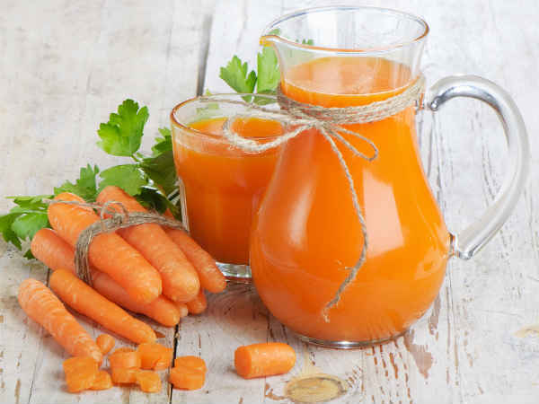 Cách làm nước ép cà rốt